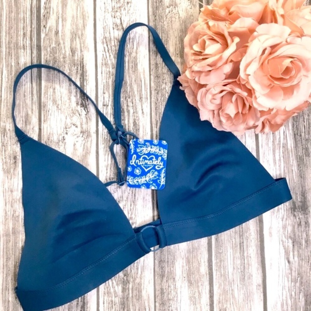 Free People Bra Teal Blue Size XS NEW with Tags - Picture 2 of 6